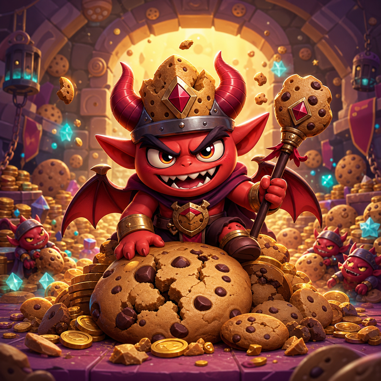 Cookie Demon raid artwork