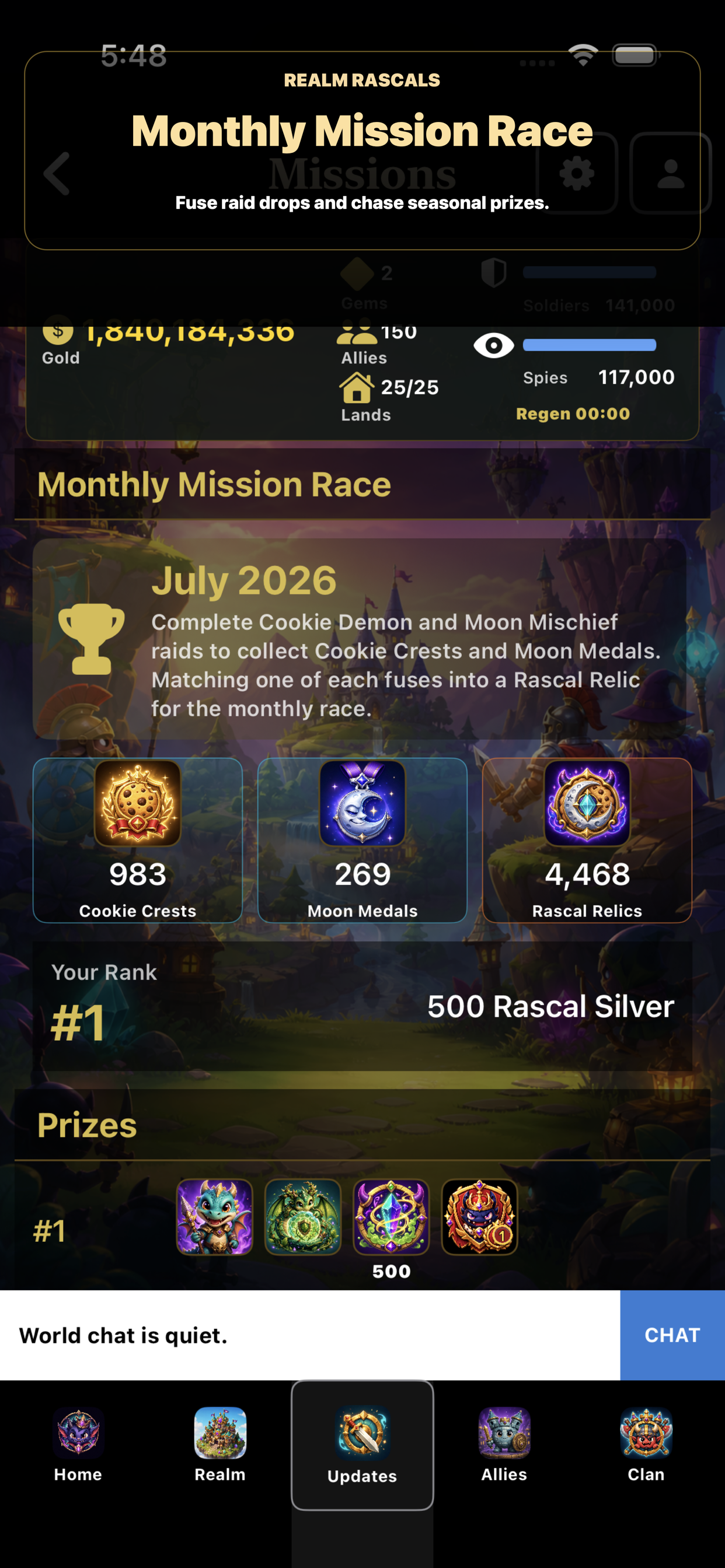 Realm Rascals missions